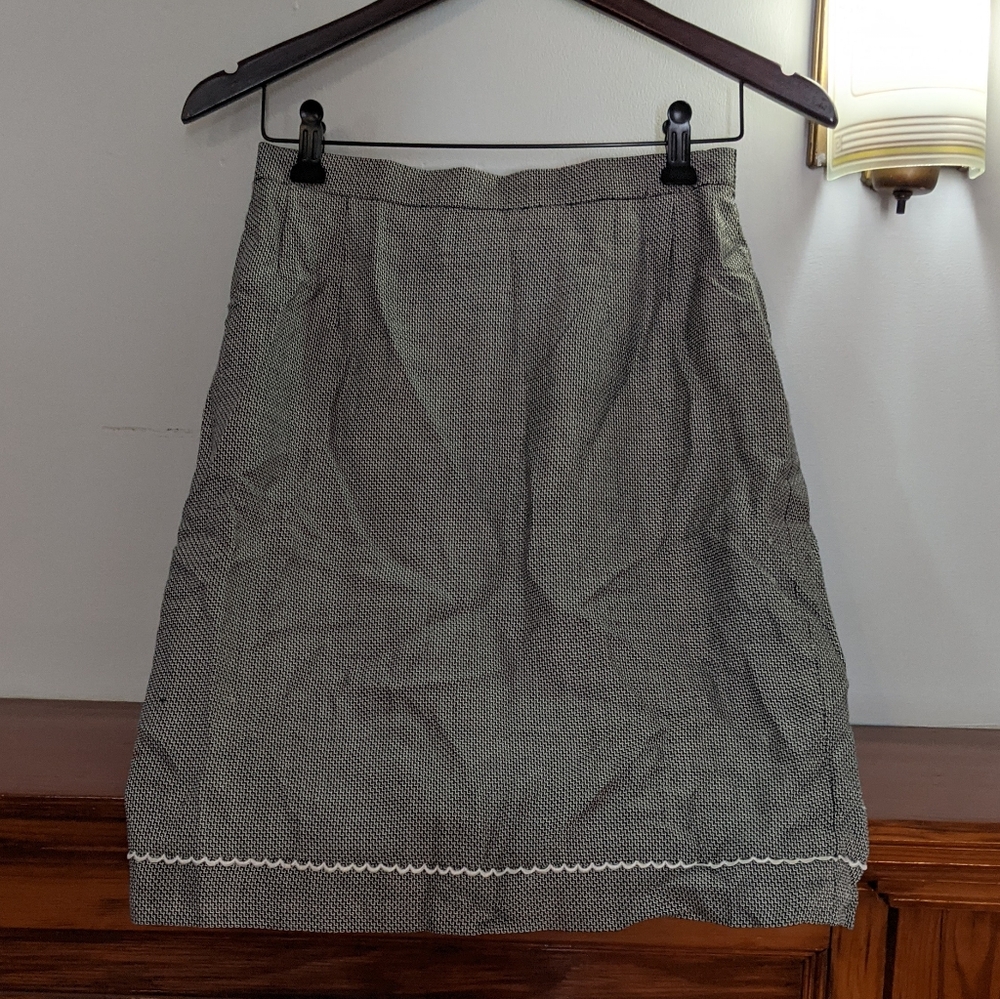 Vintage Escada Tweed Pencil Skirt
